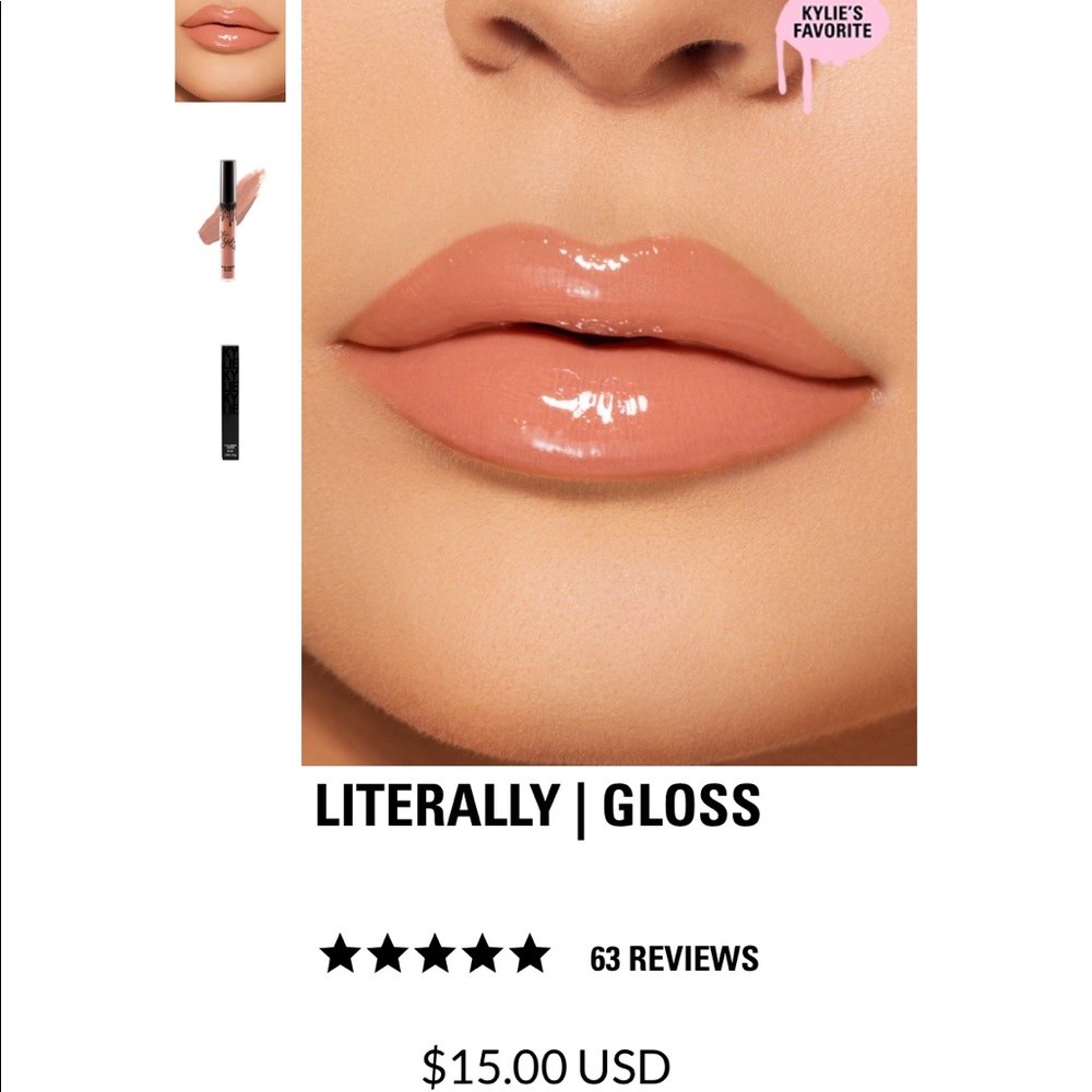 Kylie lip gloss X 2 (literally and so cute)